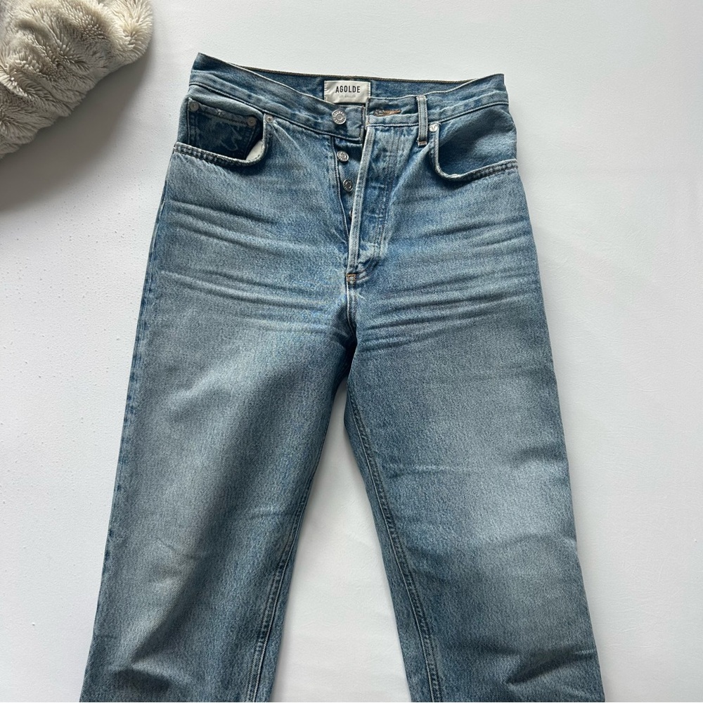 Agolde 90s Pinch Waist High Rise Straight Jean - Picture 5 of 9